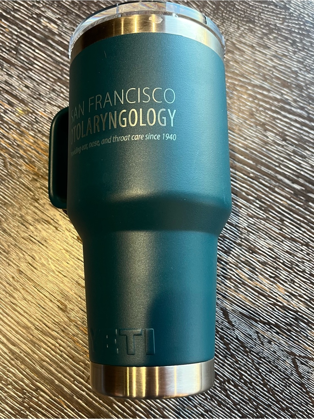 Yeti Stainless Steel Travel Mug Branded